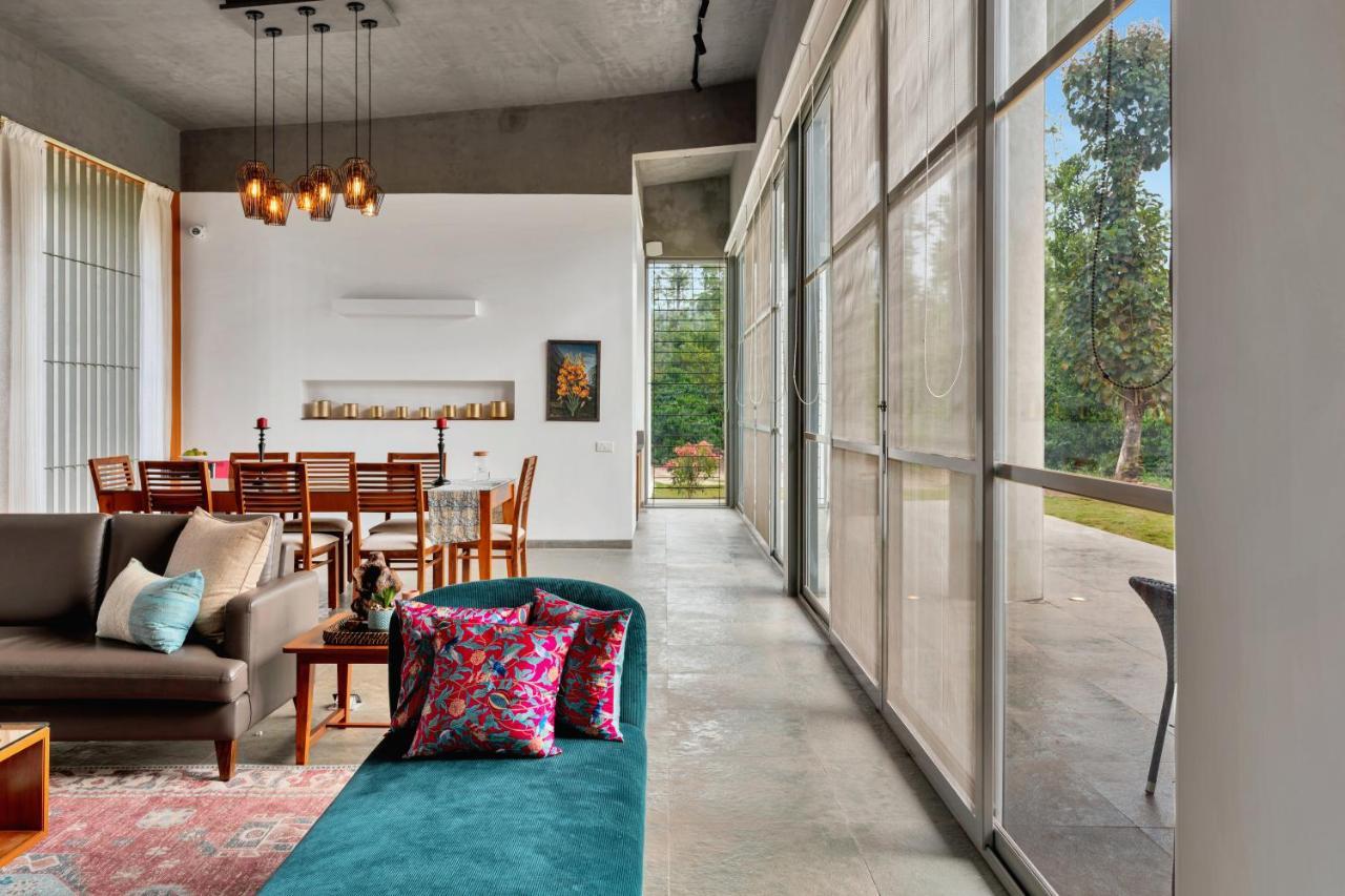 Saffronstays Cafella- A 3-Bdr Elliptical-Roof Villa In Chikmagalur Mudigere Экстерьер фото